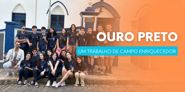 Trabalho de Campo na cidade de Ouro Preto - Minas Gerais dos alunos do colégio Diversitas