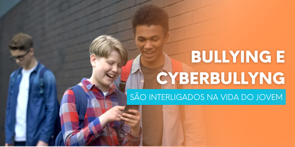  Bullying e cyberbullyng são interligados na vida do jovem. Crianças praticando bullying 